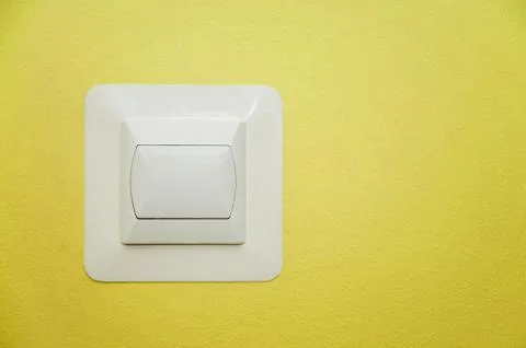 White switch Stock Photos