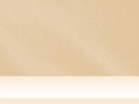 White Table with Grunge Texture Wall and Light Beam Background. 스톡 일러스트