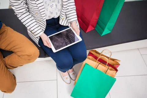 White tablet Stock Photos