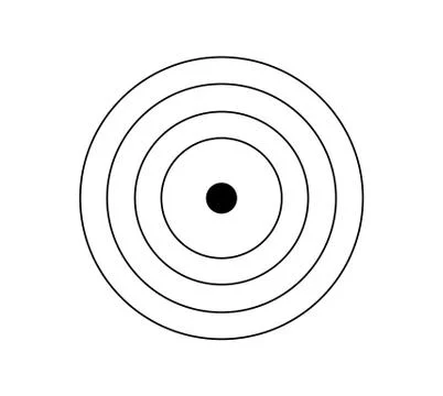 White target Stock Illustration