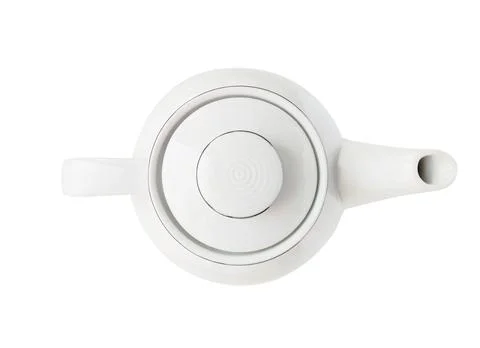 White teapot 스톡 사진