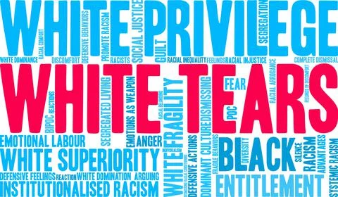 White Tears Word cloud Stock Illustration