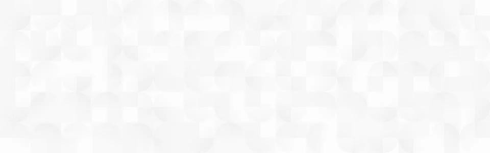 White tech background. Digital abstract poster template. Light geometric Stock-Illustration