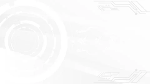White tech cover template, digital corporate  graphic background Stock Illustration