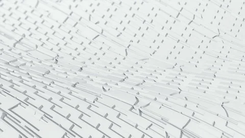 White Techno Loop Motion Background Stock Footage 155836882