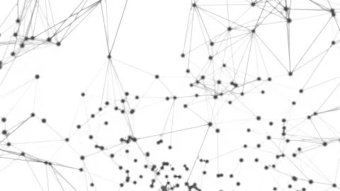 White Technology Plexus.Modern graphic background business concept. イラスト素材