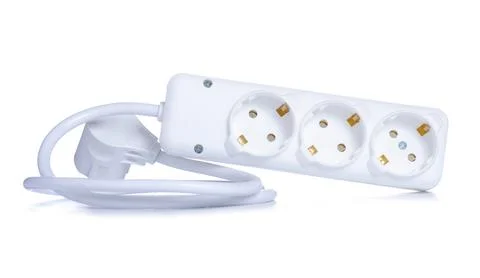 White tee socket Stock Photos