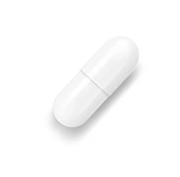 White Template Pills Capsules Stock Illustration