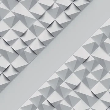 White template with place for your text or logo. 3d render illustration 스톡 일러스트