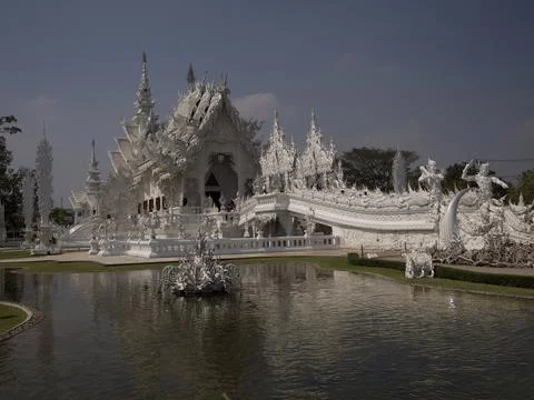 White temple 1 Stock Photos