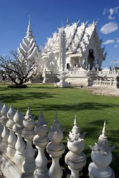 White temple Stock Photos