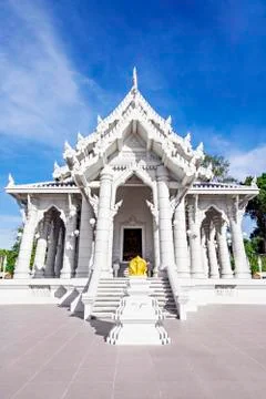 White temple Stock Photos