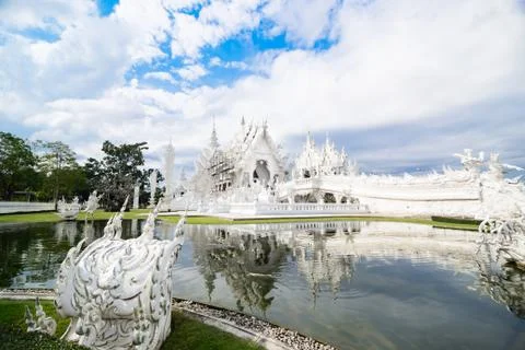 White temple Stock Photos