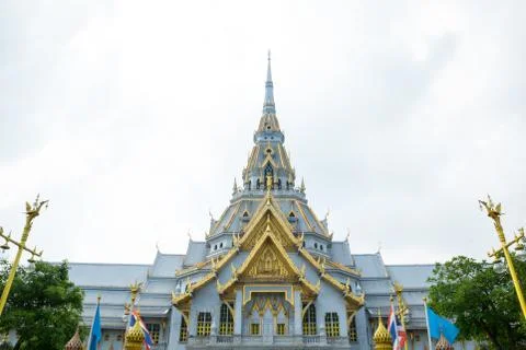 White temple Stock Photos