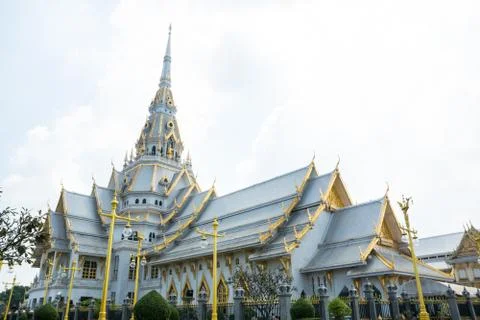White temple Stock Photos