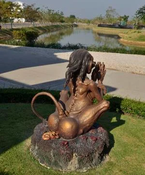 The White Temple Stock Photos