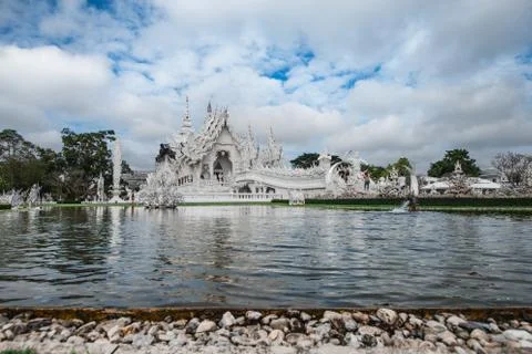 White Temple Stock Photos