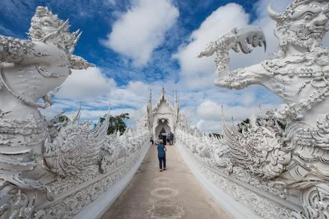 White Temple Stock Photos
