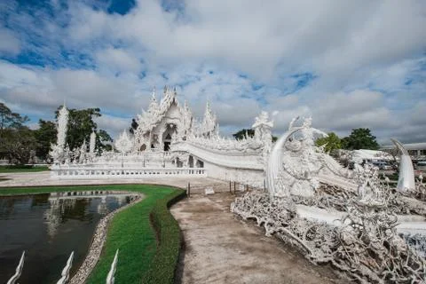 White Temple Stock Photos