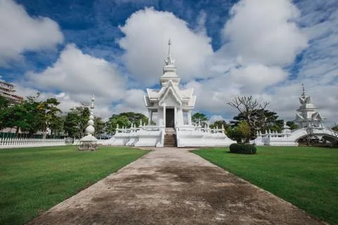 White Temple Stock Photos