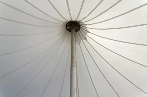 White Tent Canopy Foto stock