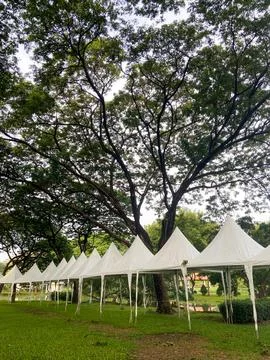 White tent Stock Photos