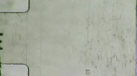 WHITE FOR TEXT Vintage 8mm Film Background Graphic Leader Texture Distressed Stock Footage