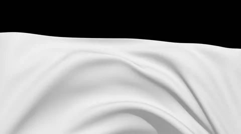 White textile cloth falling down Stock Footage 53026050