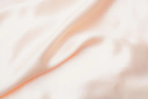 White texture, Close up background of Gold pink fabric. Stock Photos