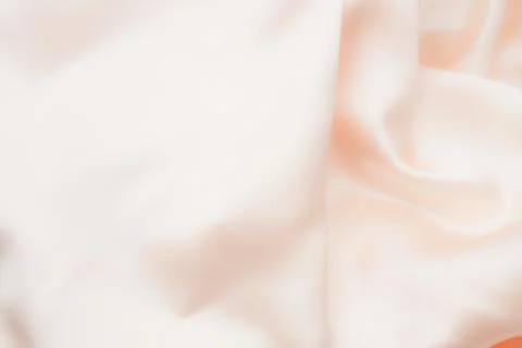 White texture, Close up background of Gold pink fabric. Stock Photos
