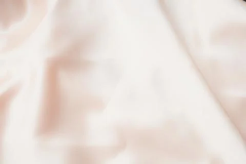 White texture, Close up background of Gold pink fabric. Stock Photos