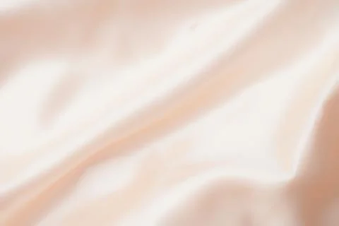 White texture, Close up background of Gold pink fabric. Stock Photos
