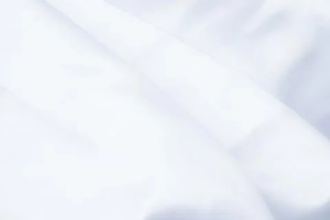 White texture, Close up background of white fabric background Stock Photos