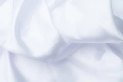White texture, Close up background of white fabric background Stock Photos