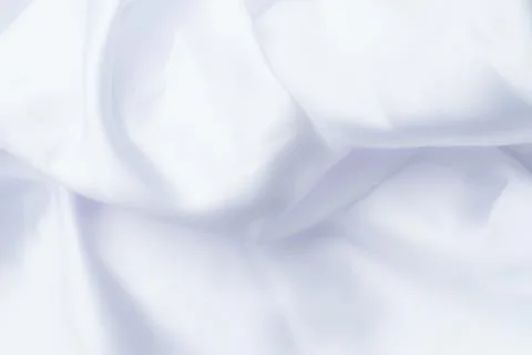 White texture, Close up background of white fabric background Stock Photos