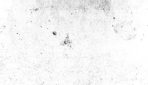 White texture of scratches, chips, scuffs, dirt on old aged surface. Isolated Stock Illustration