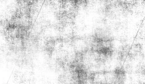 White texture of scratches, chips, scuffs, dirt on old aged surface. Isolated Stock Illustration