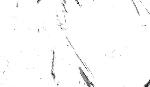 White texture of scratches, chips, scuffs, dirt on old aged surface. Isolated Stock Illustration