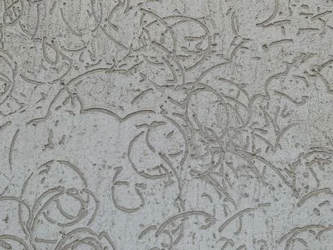 White Textured Exterior Wall Pattern Photos