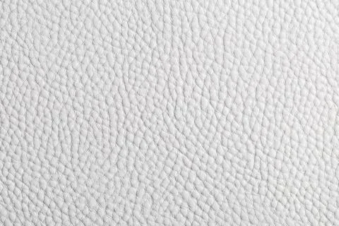 White Textured Leather Surface Background, Close-up of a white textured leath Stock Photos
