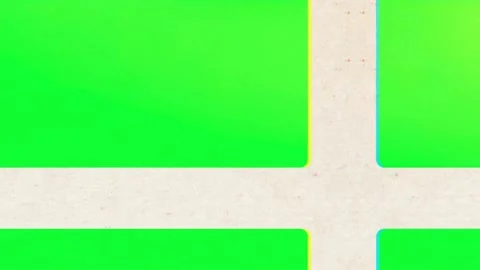 White textured paper grid moving over green screen background Stockbeeldmateriaal 331768104