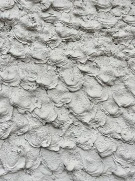 White Textured Plaster Wall Background with Abstract Pattern. Rough Concrete Sur Stock Photos