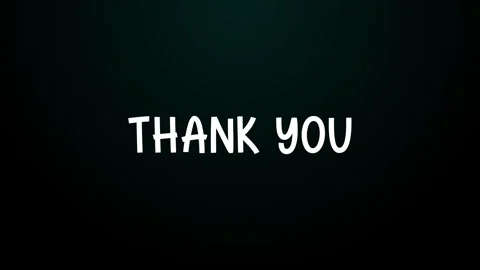 White Thank You text with explosive blue particles effects Stock Footage 316317882