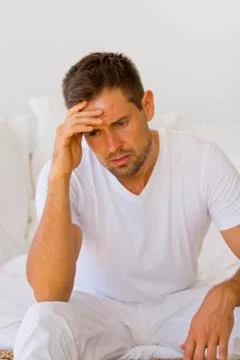 White thinker Stock Photos