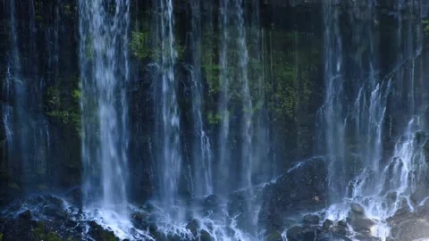 White Thread Falls Stock Footage 332818698