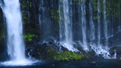 White Thread Falls Stock Footage 332818700