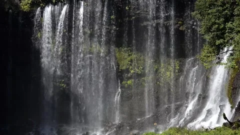 White Thread Falls Stock Footage 332820776