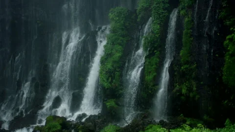 White Thread Falls Stock Footage 332863974