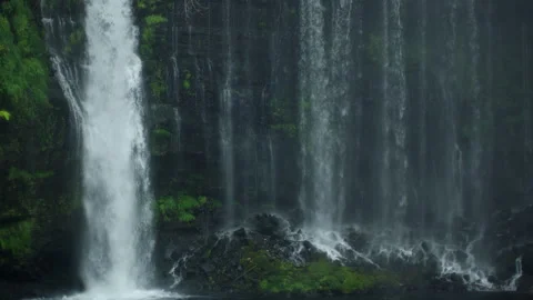 White Thread Falls Stock Footage 332864068