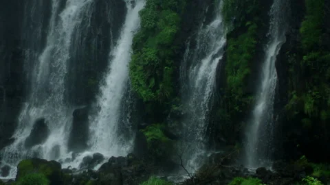 White Thread Falls Stock Footage 332864101